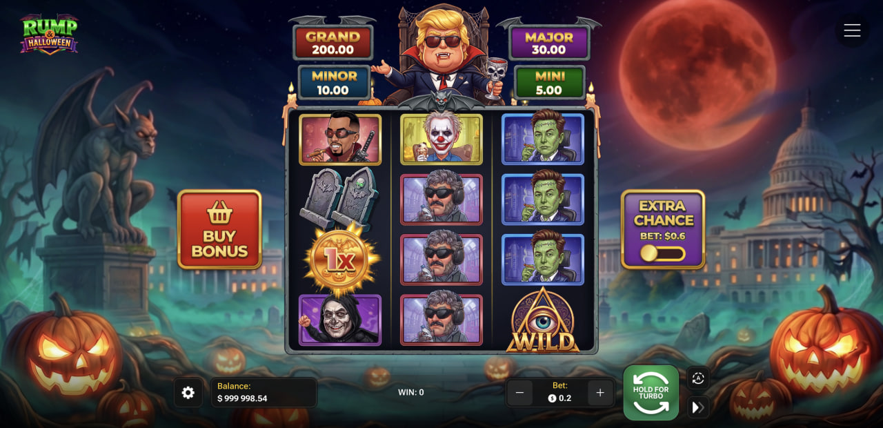 Rump And Halloween demo casino app bonus soldi veri, griglia con quattro jackpot ed Extra Chance
